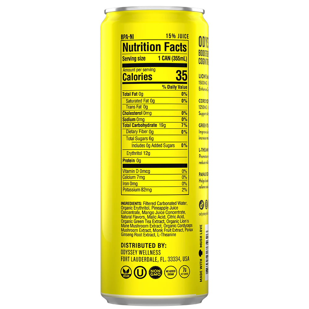 Odyssey Elixir - Pineapple Mango 222mg