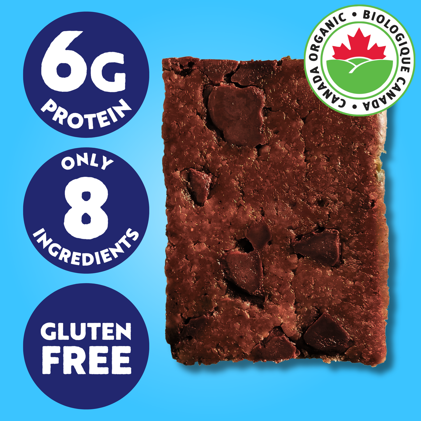 Mint Chocolate Chip | Organic Real Food Bar: 53g