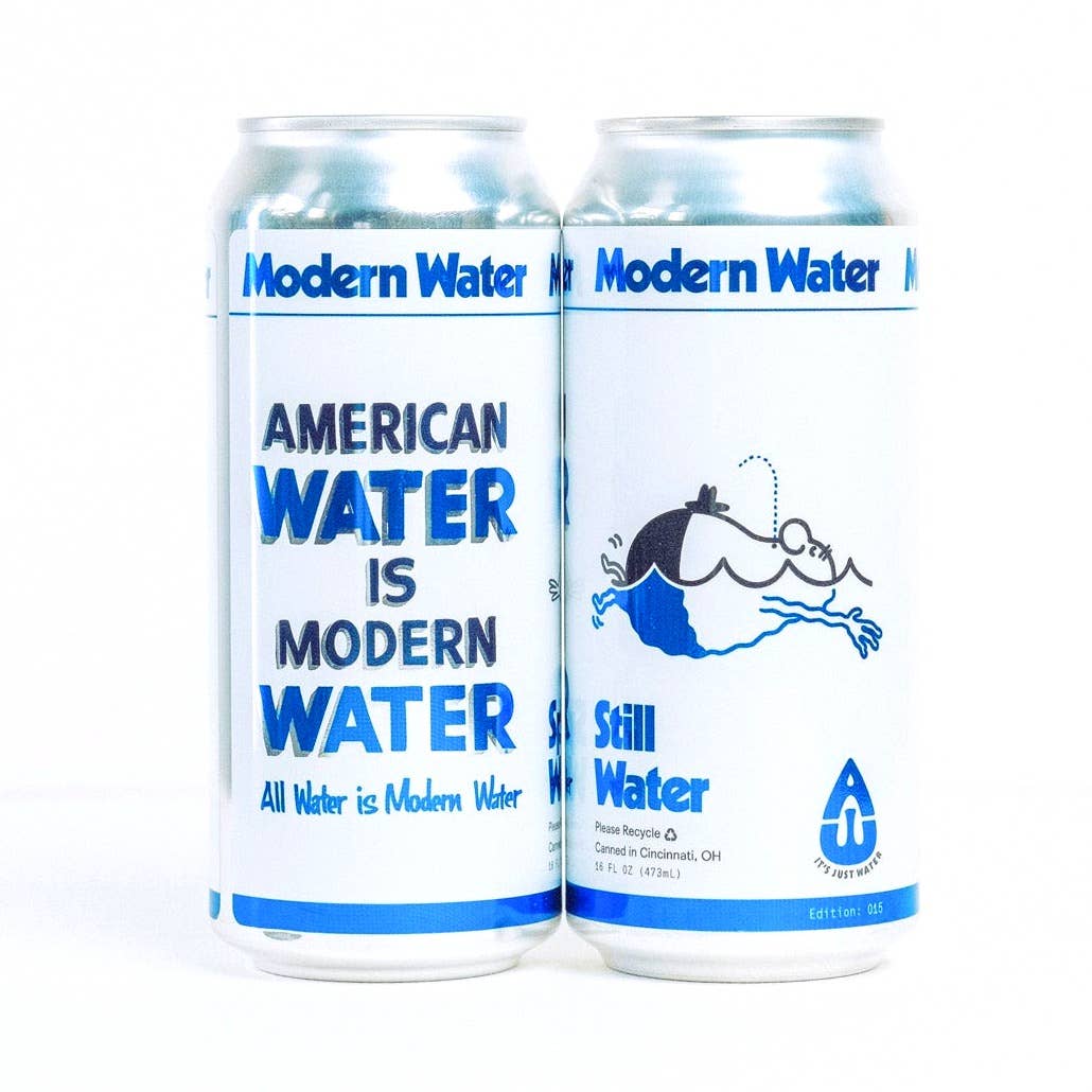Modern Water 16oz Still Water Aluminum Can (24pk)