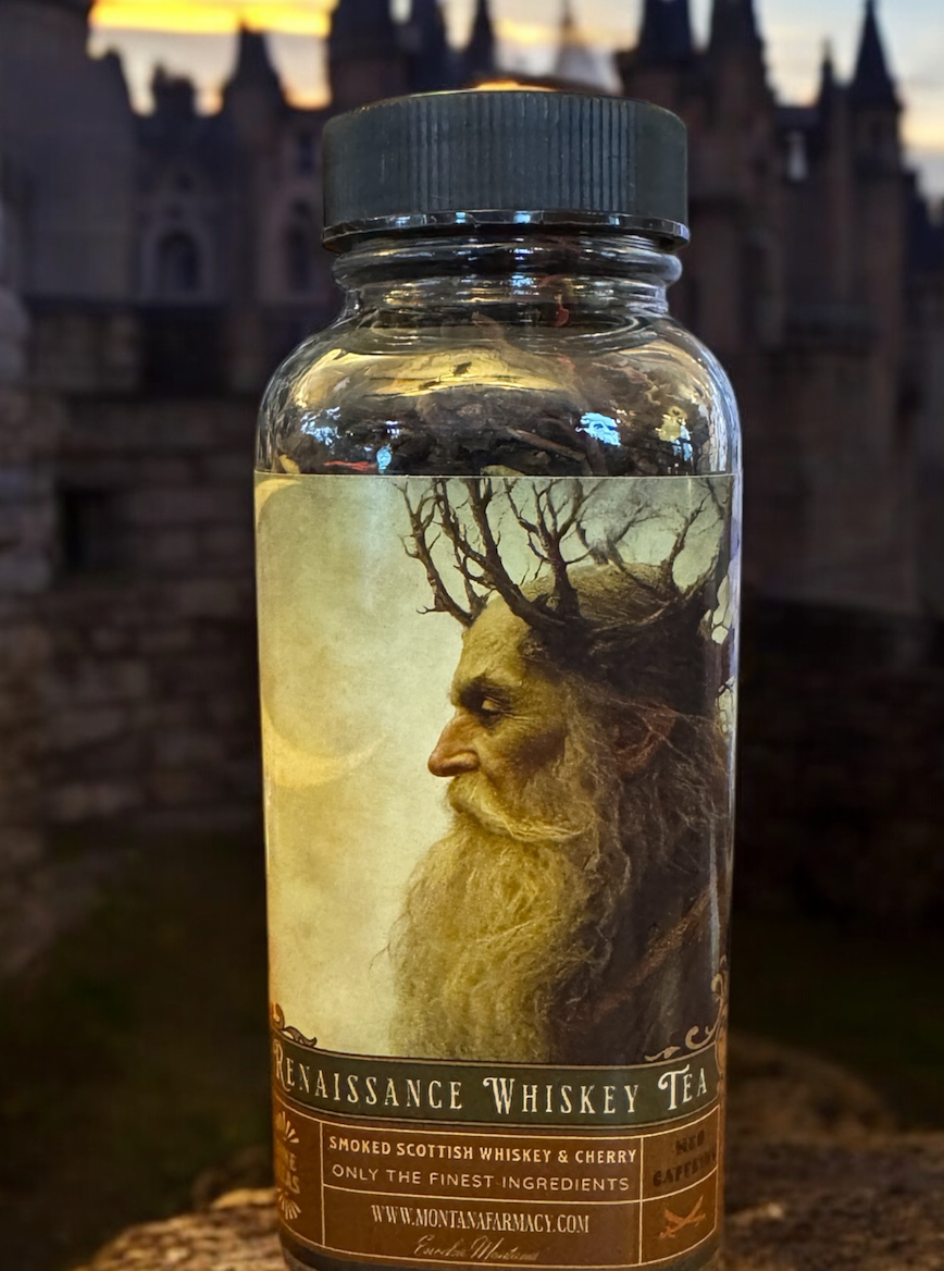 Renaissance Faire Smoked Cherry Whiskey Tea