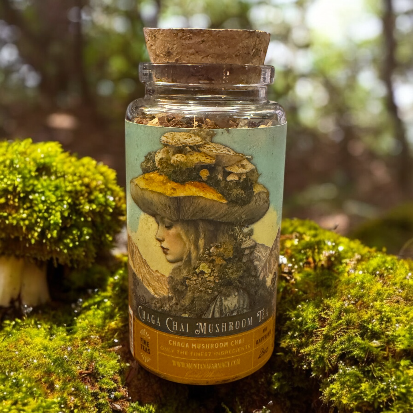 Chaga Chai Mushroom antioxidant Tea Spice