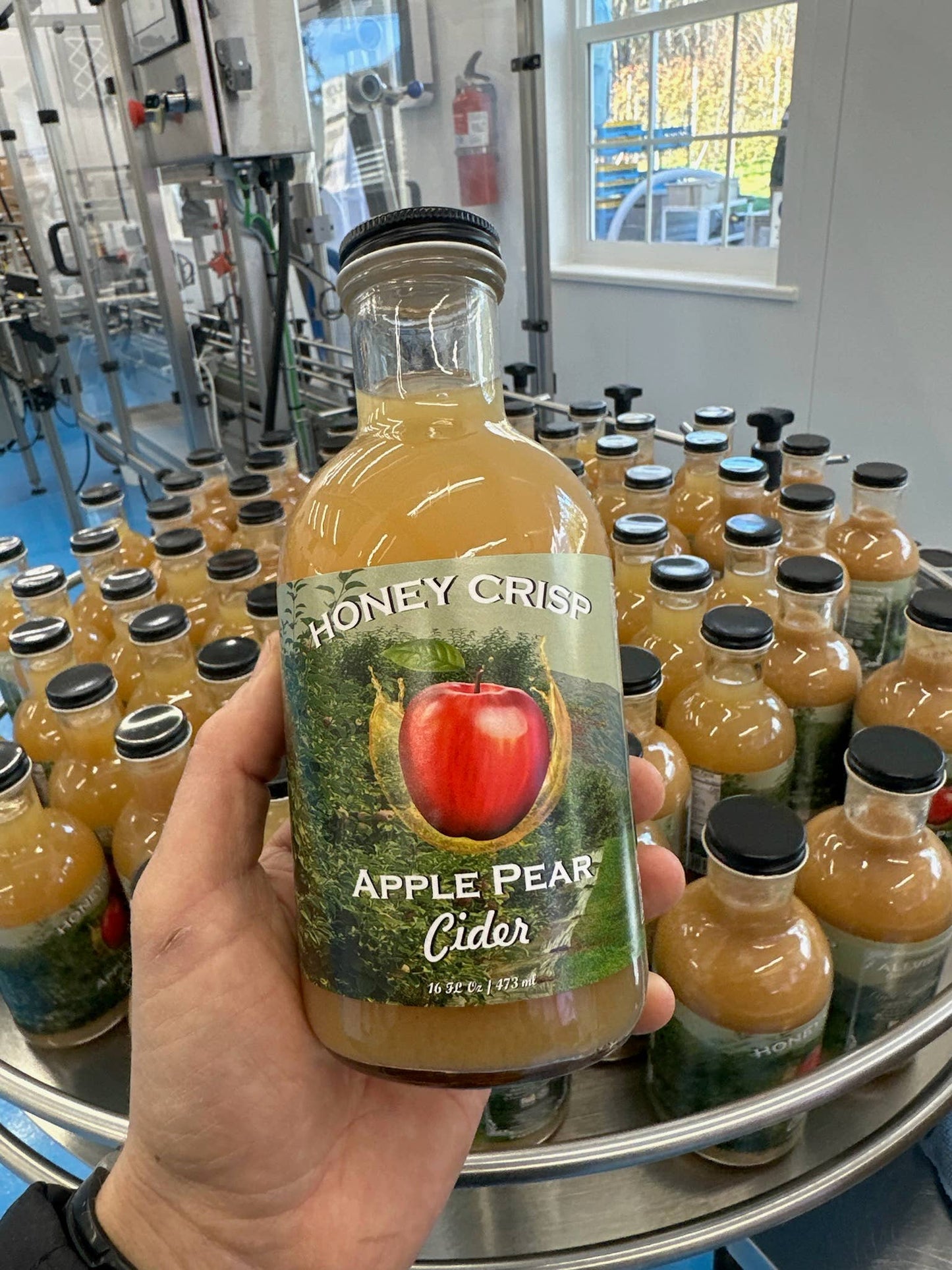 SALE Honey Crisp Apple Pear Cider (12 bottle - Case)16oz