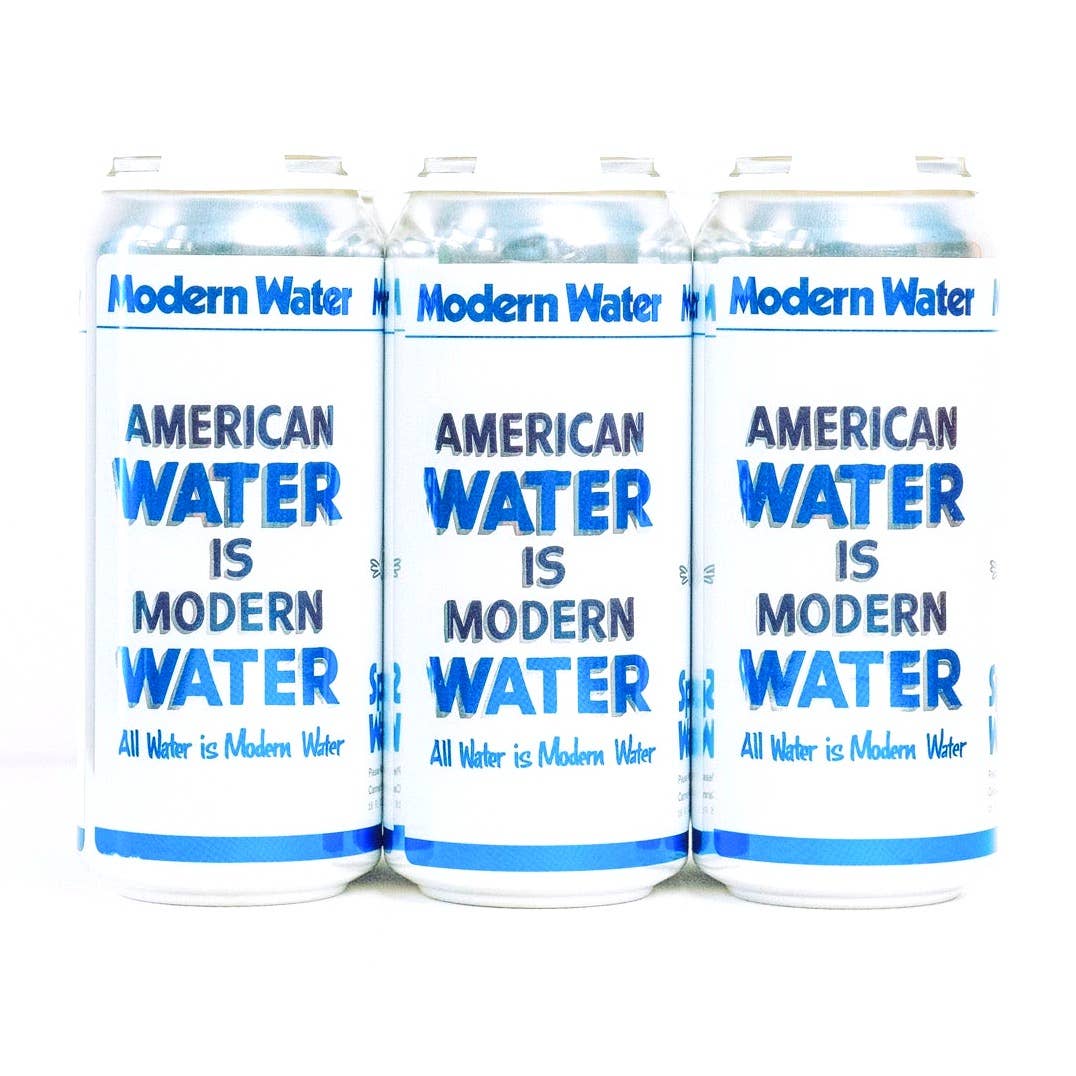 Modern Water 16oz Sparkling Water Aluminum Can (24pk)