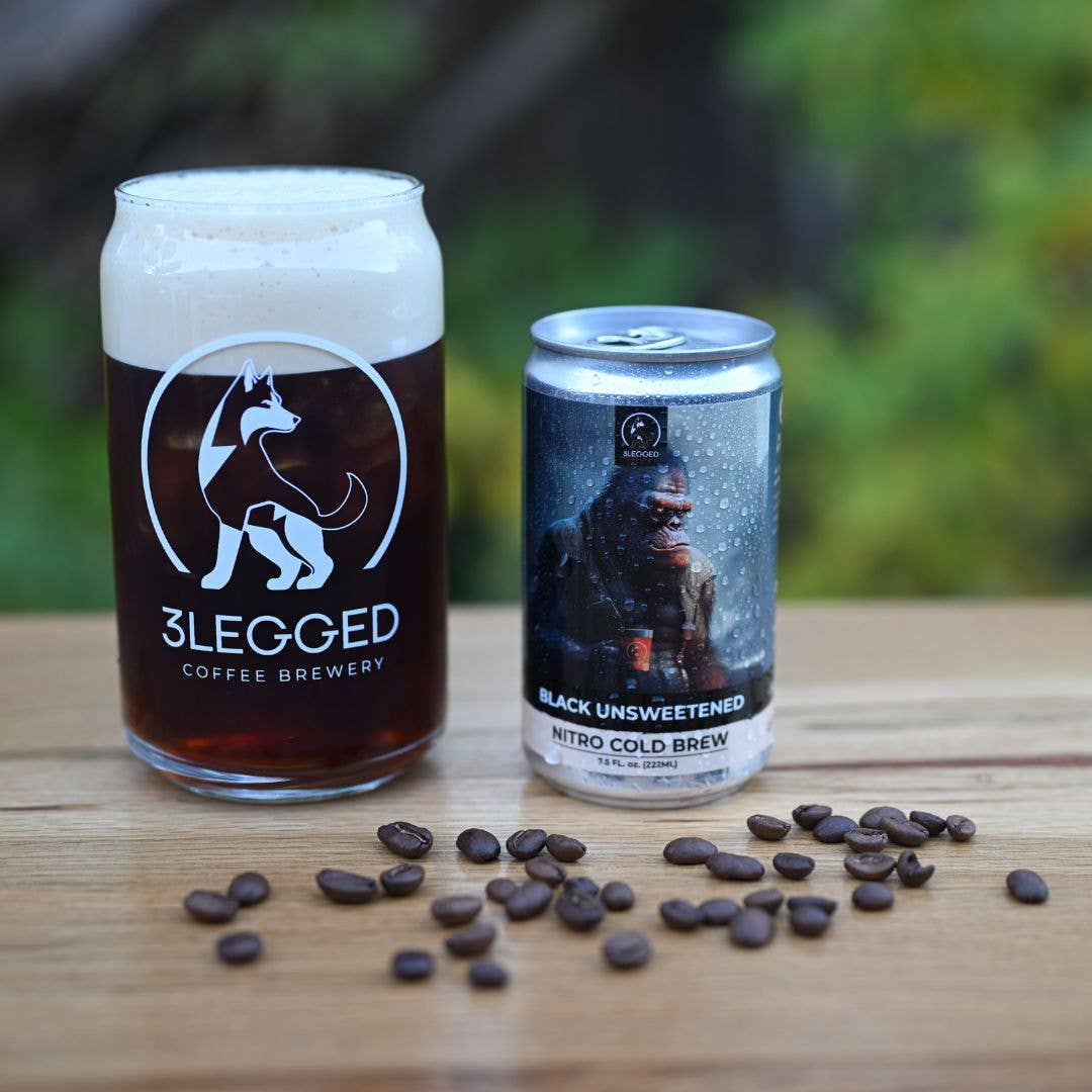 Black Unsweetened Nitro Cold Brew Coffee