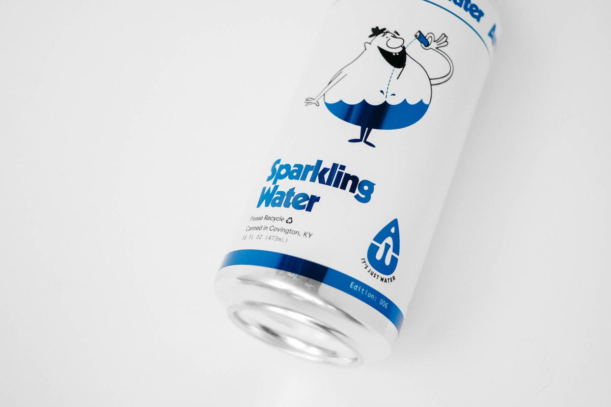 Modern Water 16oz Sparkling Water Aluminum Can (24pk)