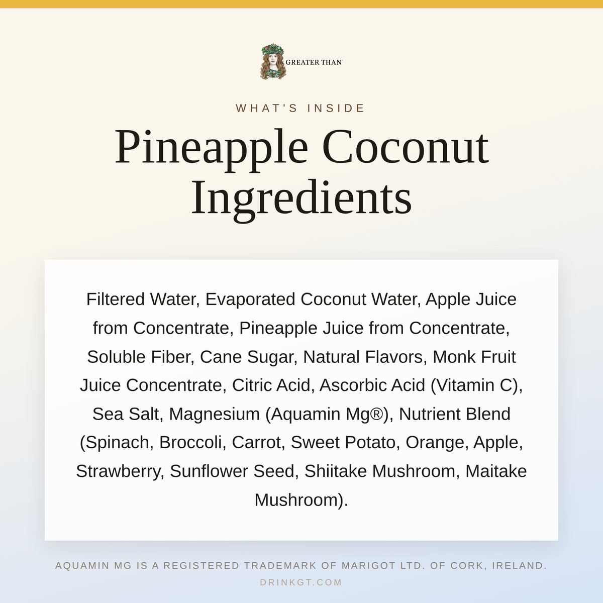 Pineapple Coconut: Coconut Water and Real Fruit Juice with Electrolytes, Vitamins and Fiber: 12-pack