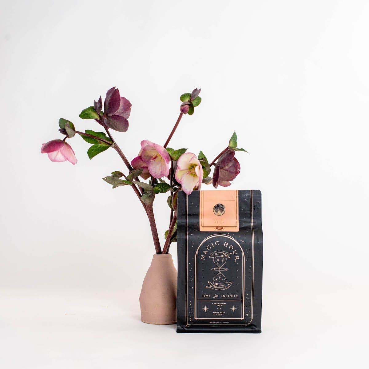 Goddess Green Tea: 6oz Violet Glass Apothecary Jar