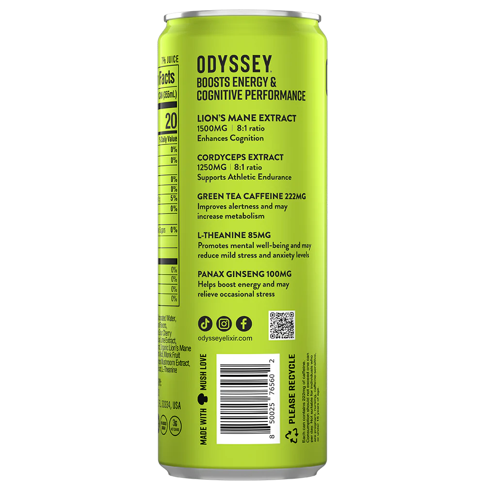 Odyssey Elixir - Cherry Lime 222mg