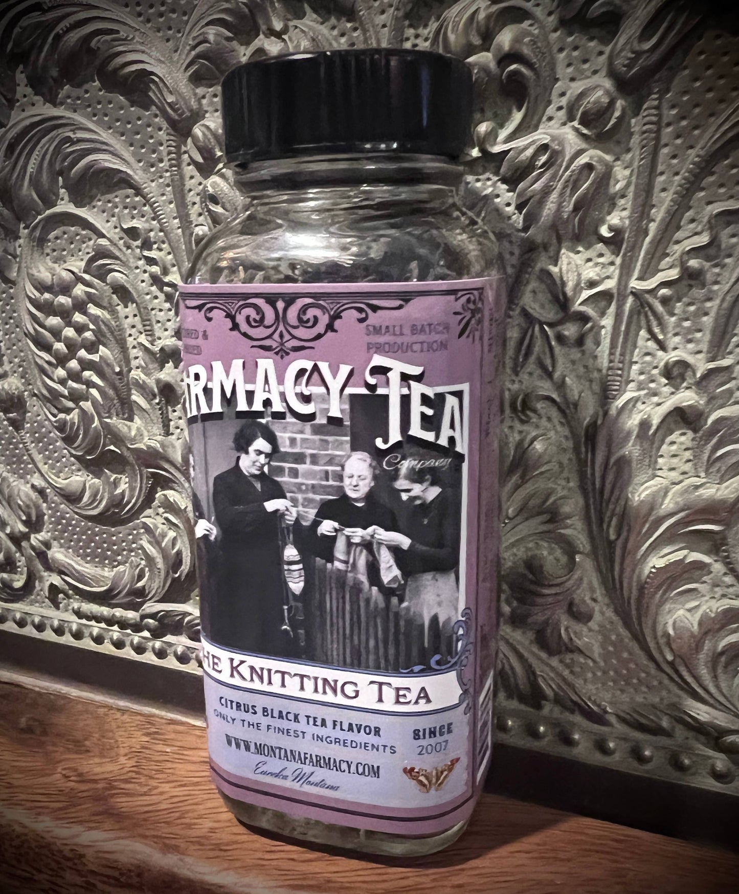 The Knitting Tea for Knitters! Lovely Citrus Black tea