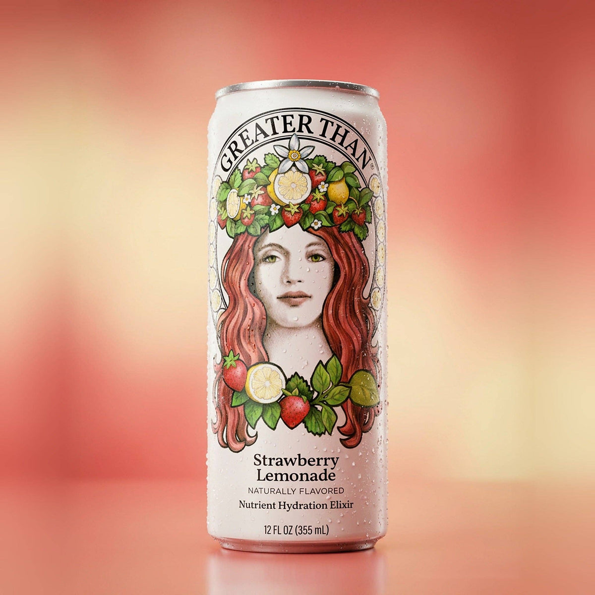Strawberry Lemonade: Coconut Water and Real Fruit Juice with Electrolytes, Vitamins and Fiber: 12-pack