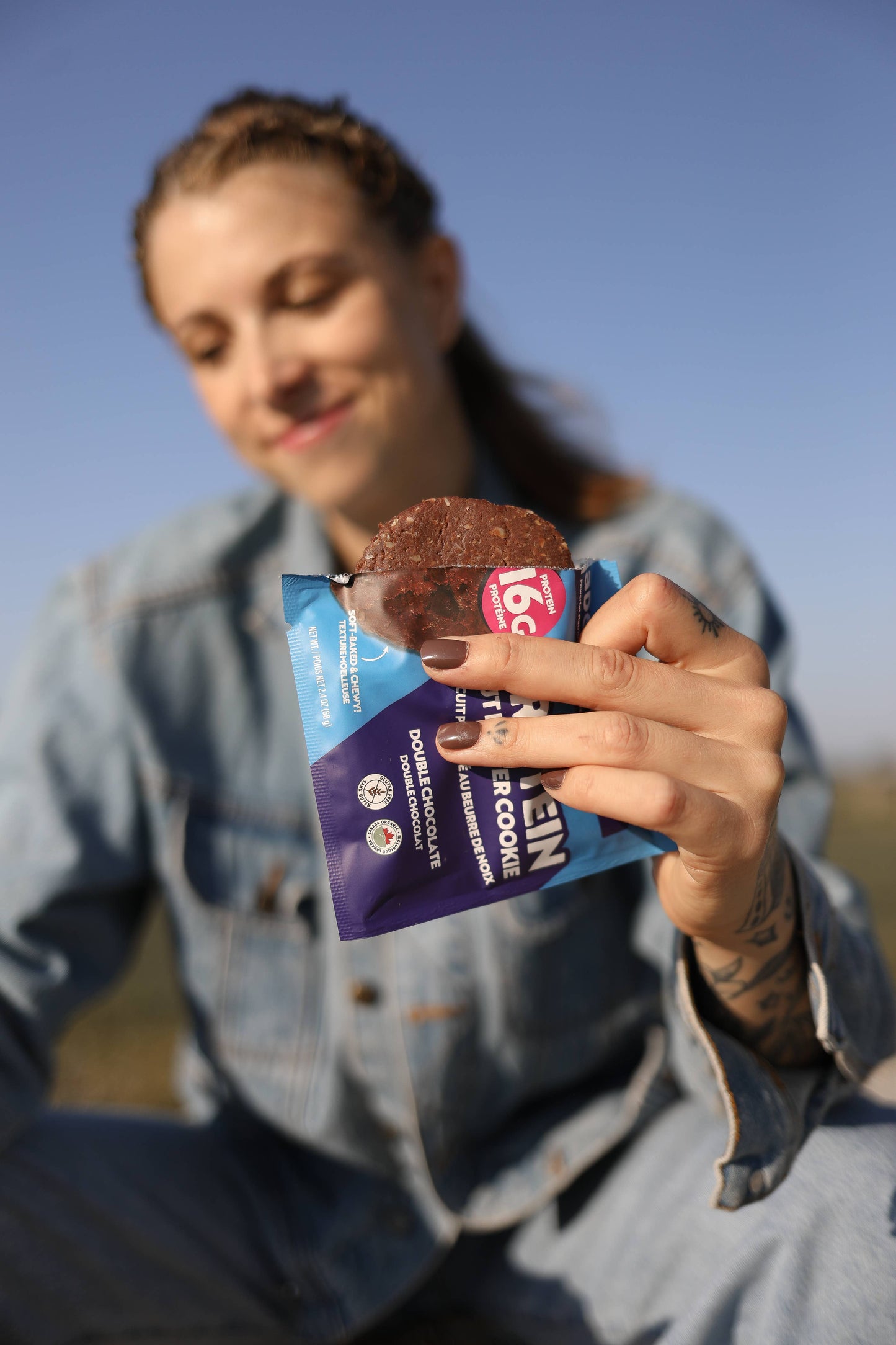 Double Chocolate | Organic Protein Cookie