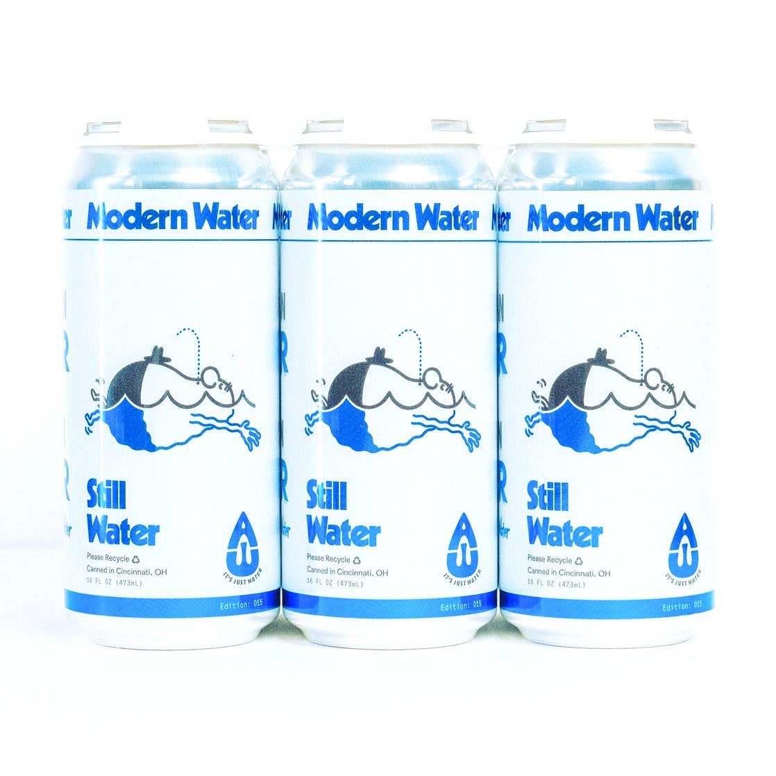 Modern Water 16oz Still Water Aluminum Can (24pk)