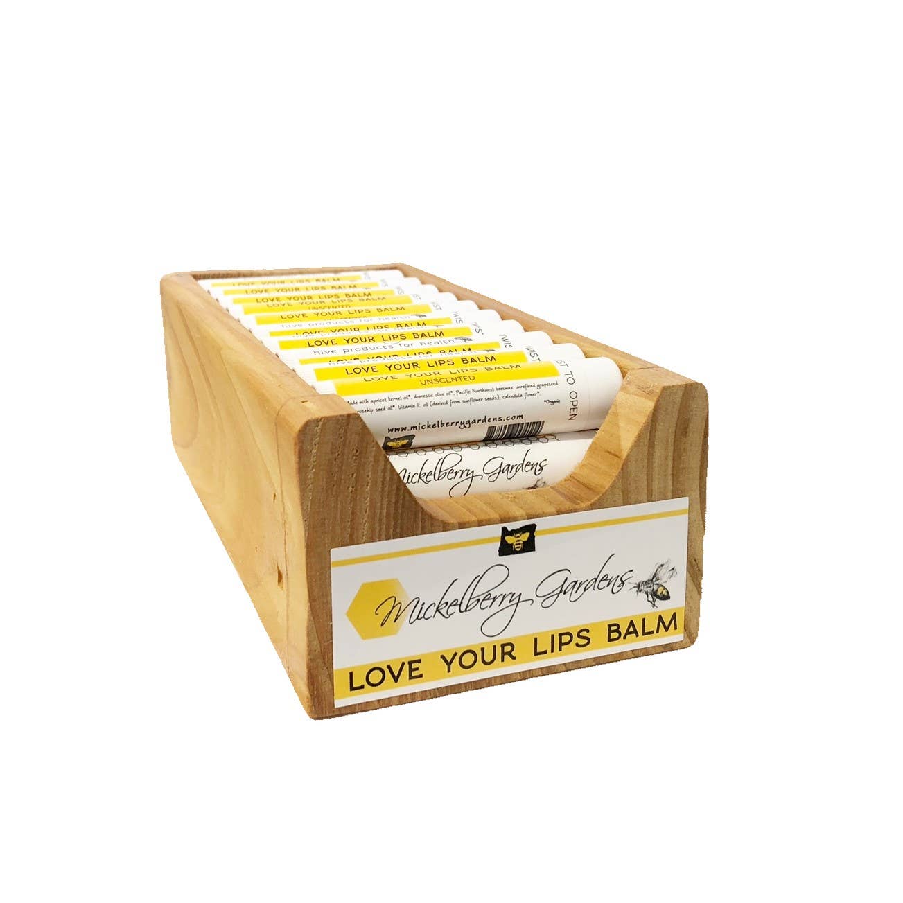 Love Your Lips Balm (Regular or Tinted): Regular / 20-Tube Display (1st order only)