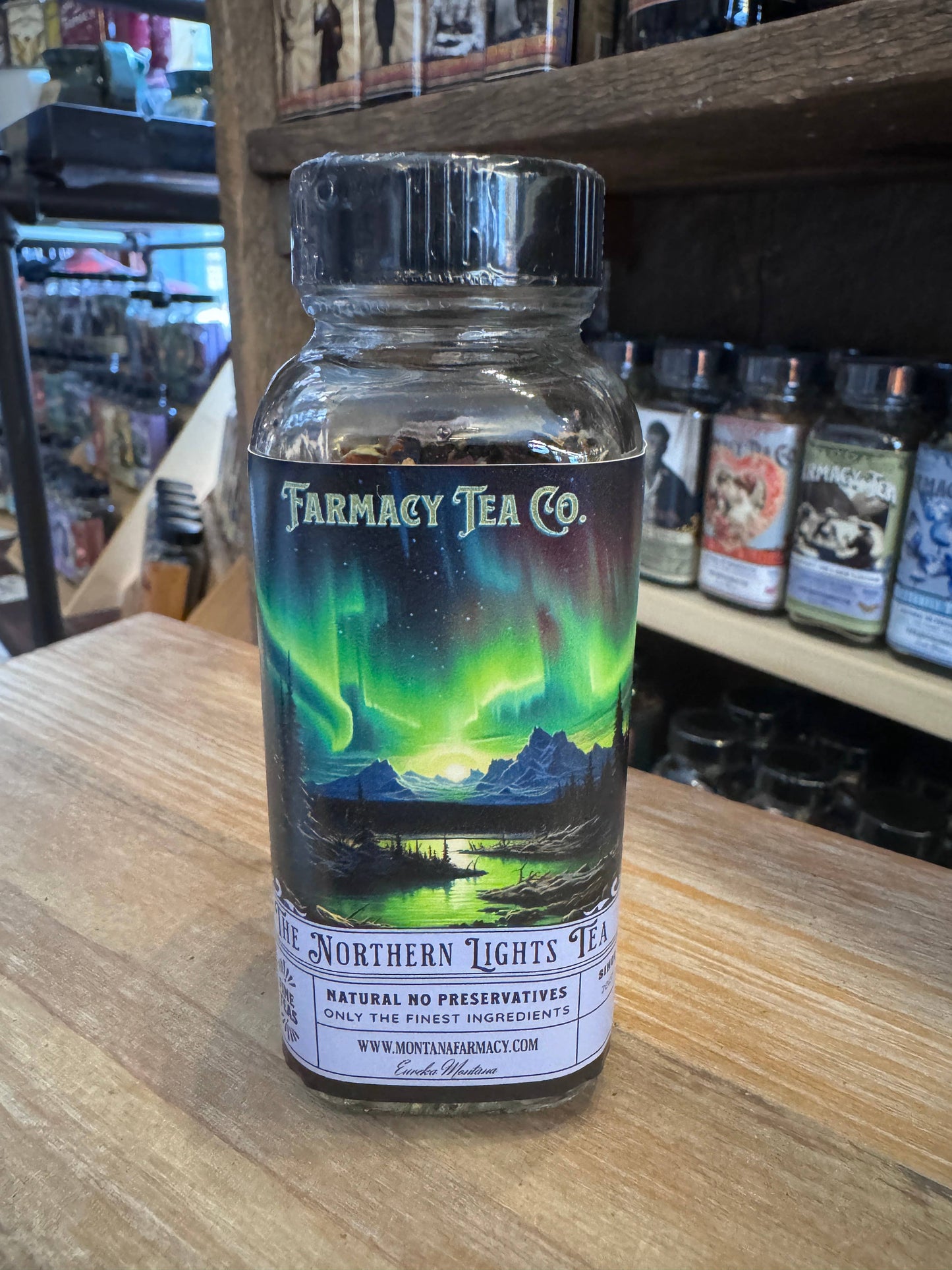 Northern Lights Aurora Borealis lively and lovely Tea a FAVE
