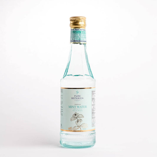 Digestion + Bloating: Organic Premium Mint Water Distillate: 300 ml