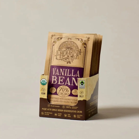 Endorfin Vanilla Bean Dark Chocolate Bar