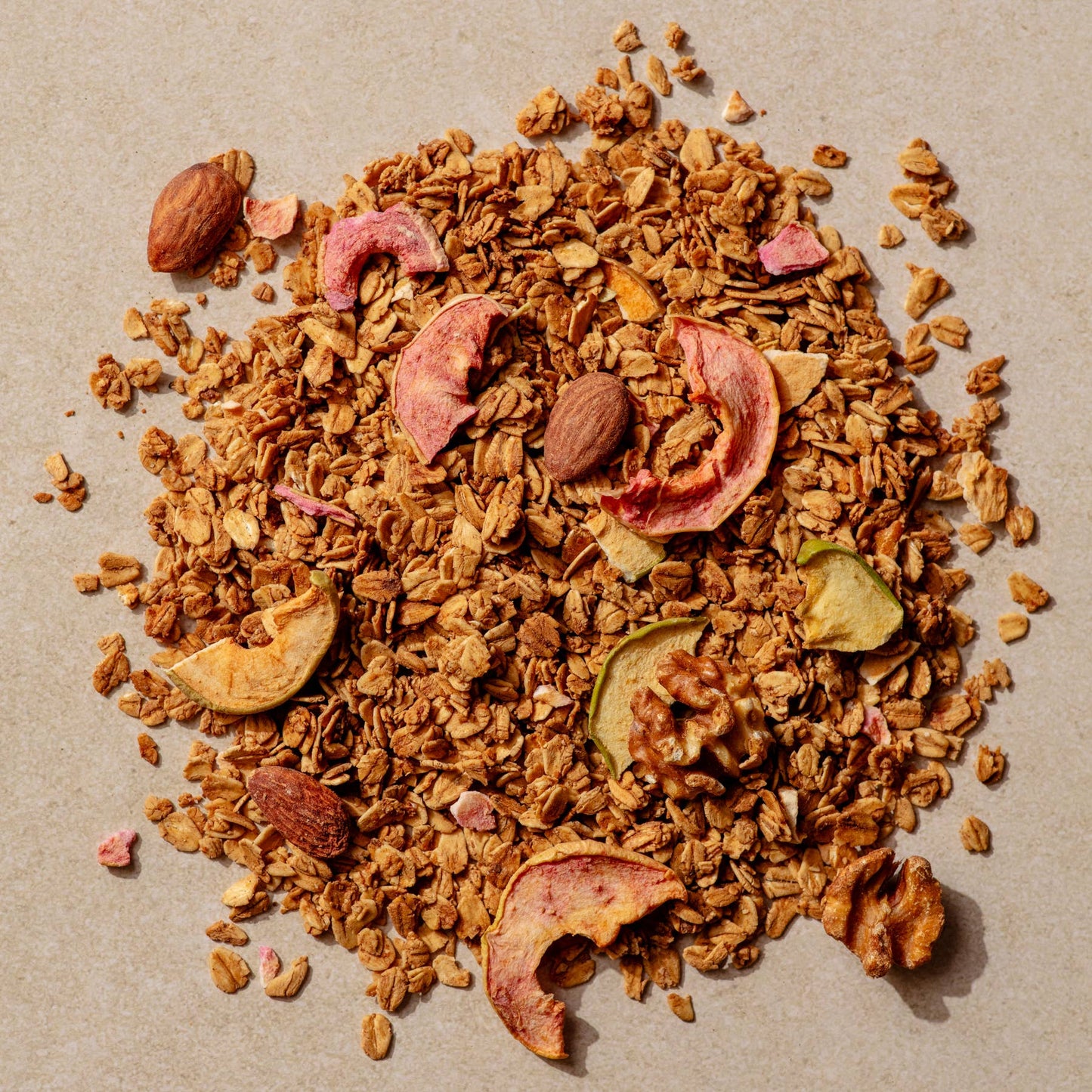 Oat + Cinnamon + Apple Granola—Vegan + No Refined Sugar!