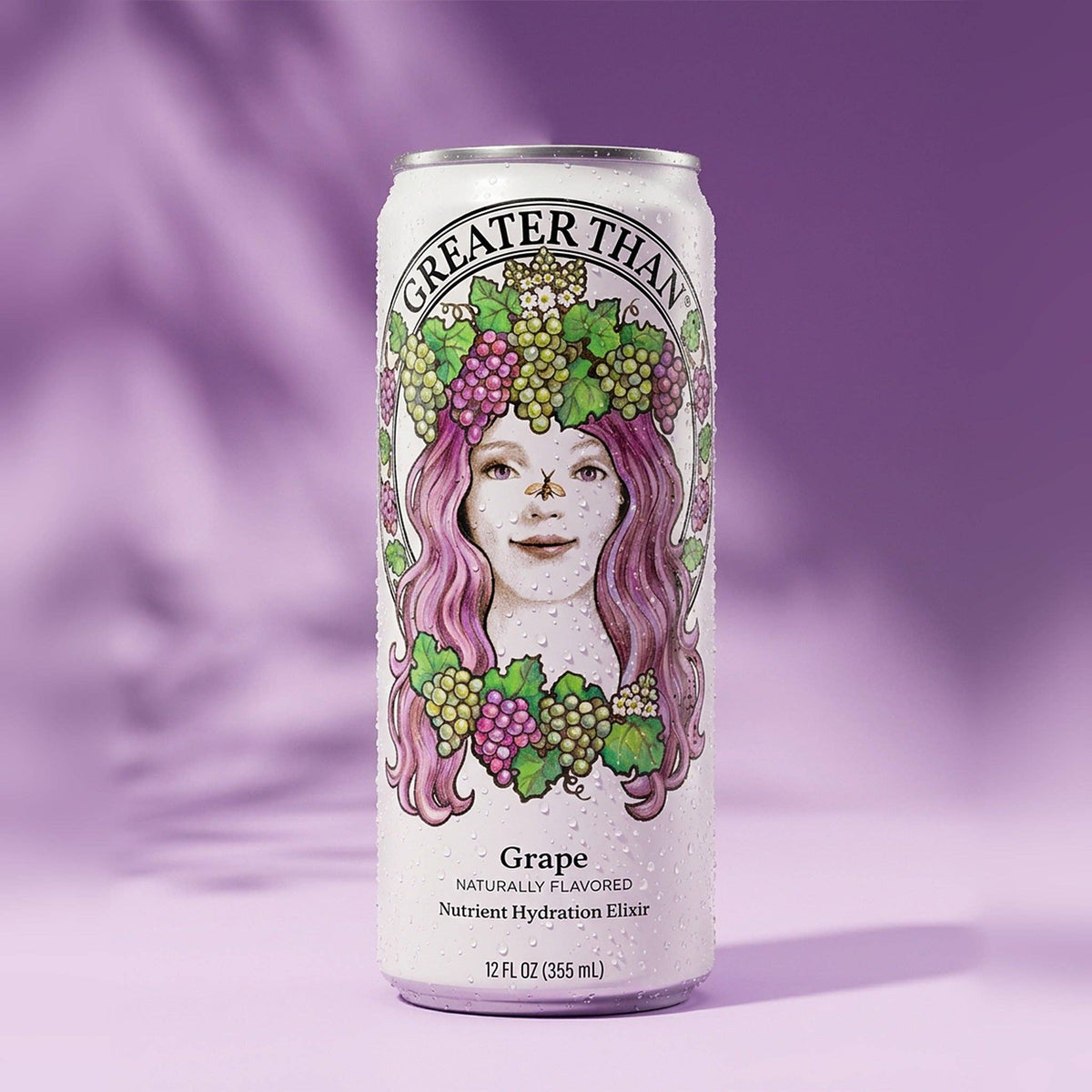 Grape: Coconut Water and Real Fruit Juice with Electrolytes, Vitamins and Fiber: 12-pack