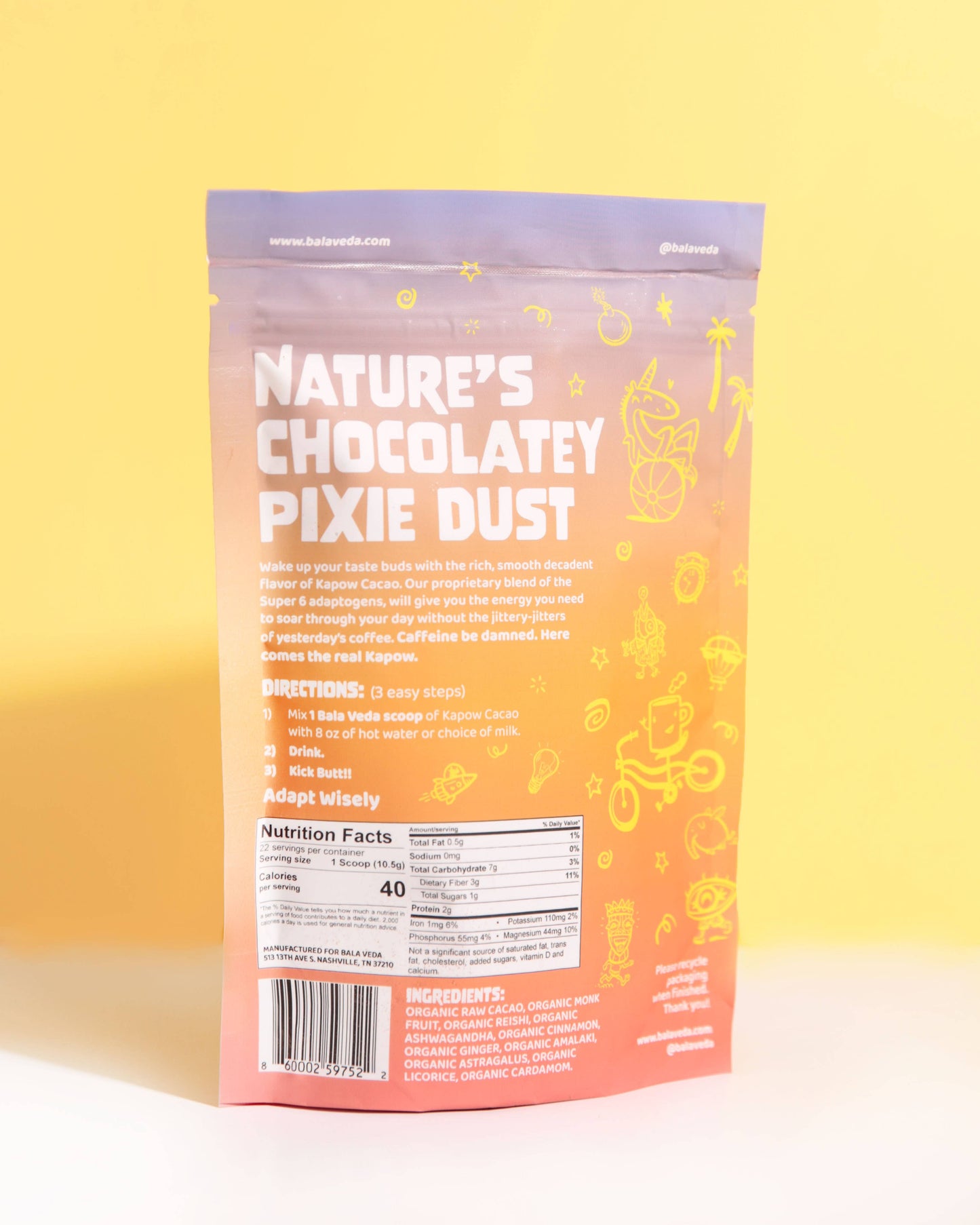 Kapow Cacao - Organic Coffee Replacement