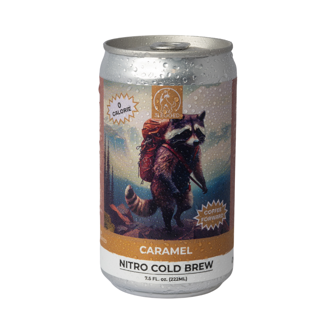 Caramel Nitro Cold Brew Coffee 0-Sugar 0-Dairy