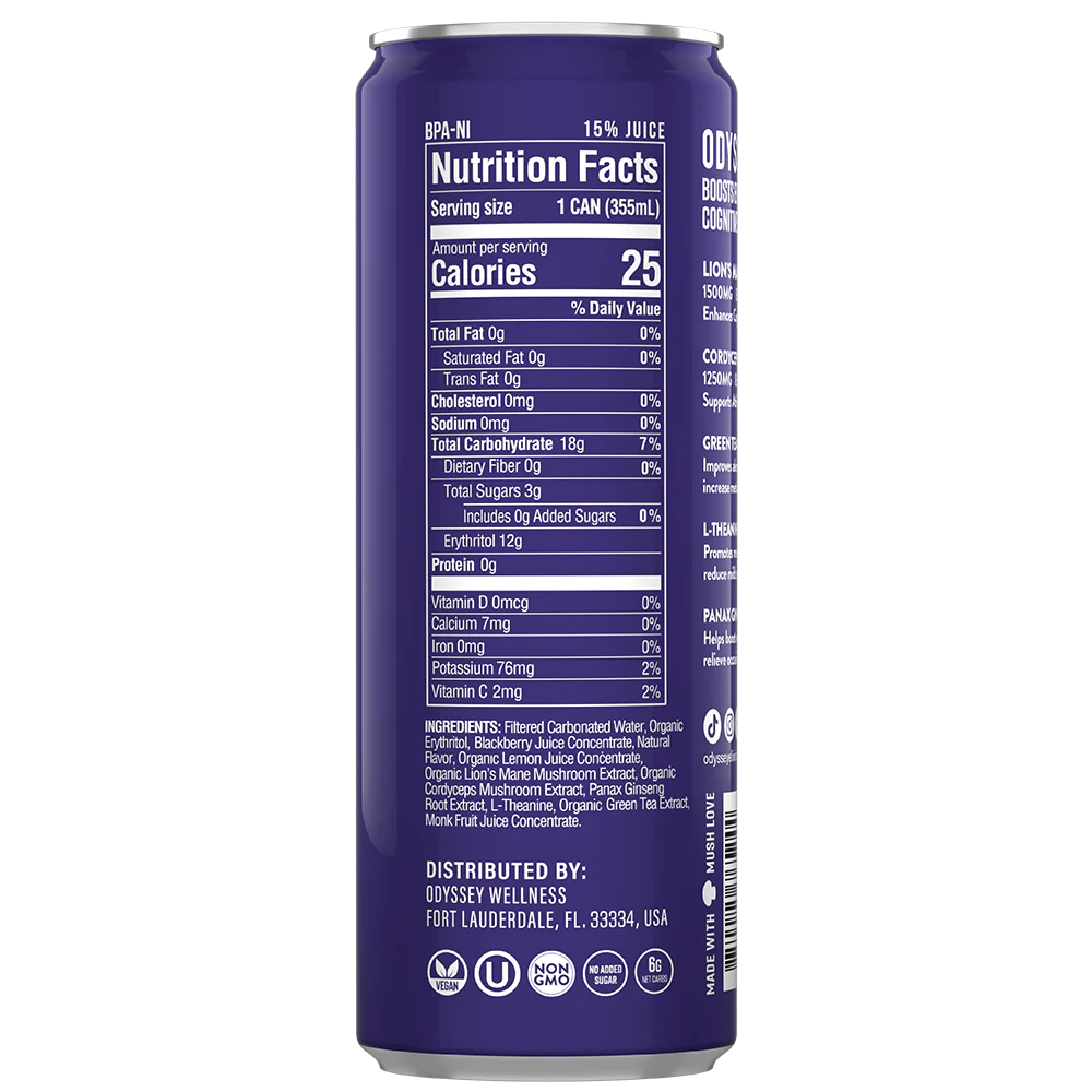 Odyssey Elixir - Blackberry Lemon Twist