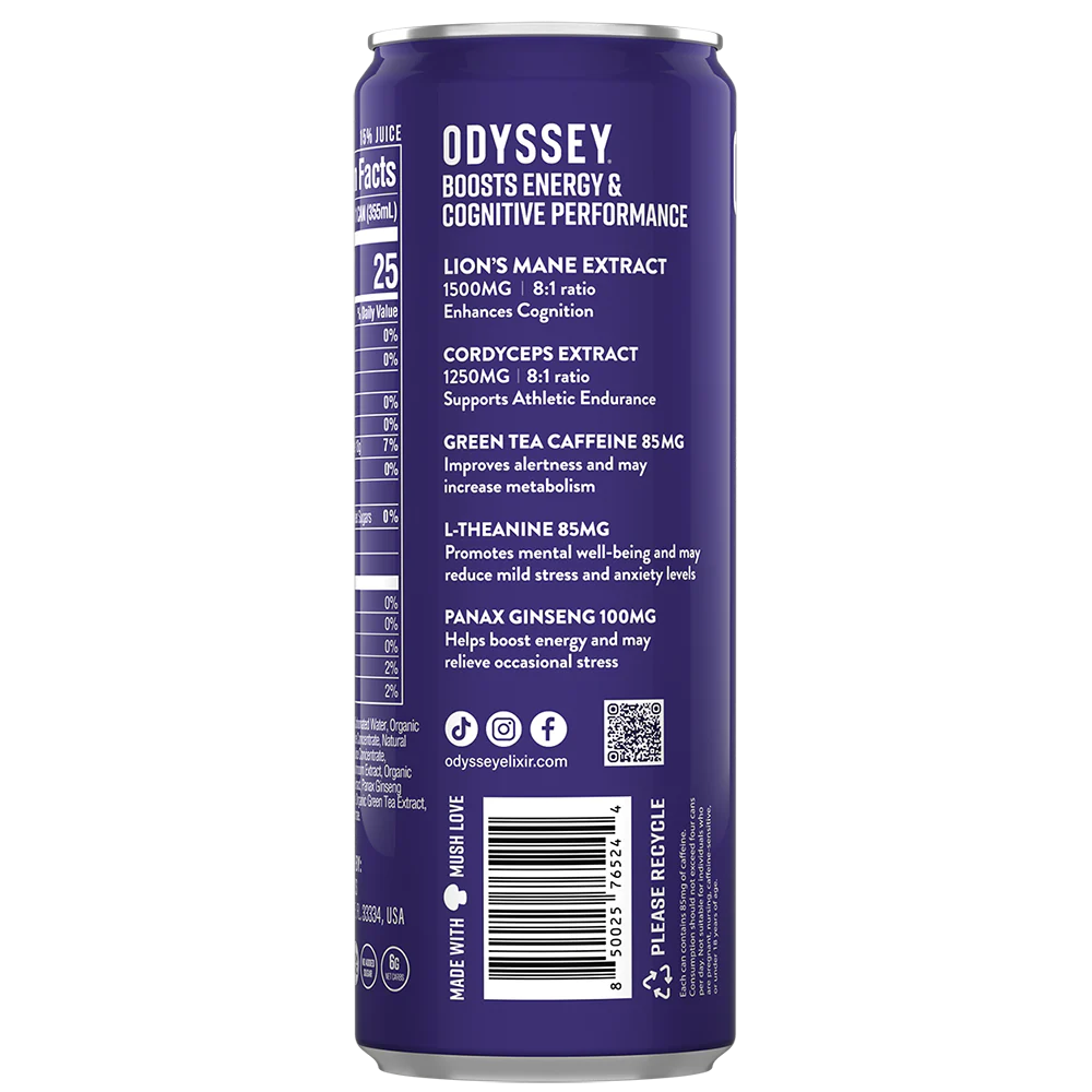 Odyssey Elixir - Blackberry Lemon Twist