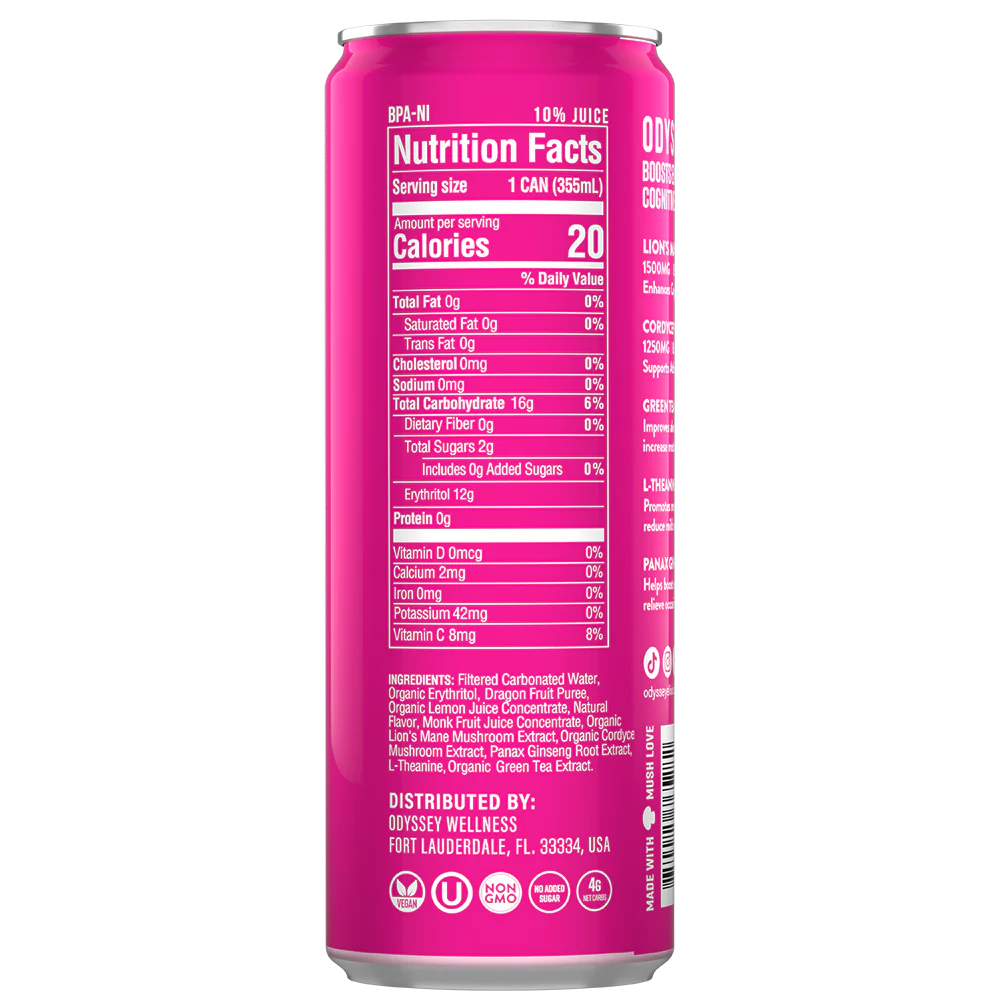 Odyssey Elixir - Dragonfruit Lemonade