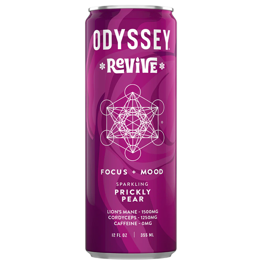 Odyssey Elixir - Prickly Pear Revive Sparkling Mood & Hydration Drink