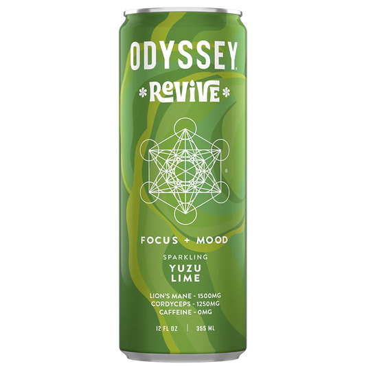 Odyssey Elixir - Yuzu Lime Revive Sparkling Mood & Hydration Drink