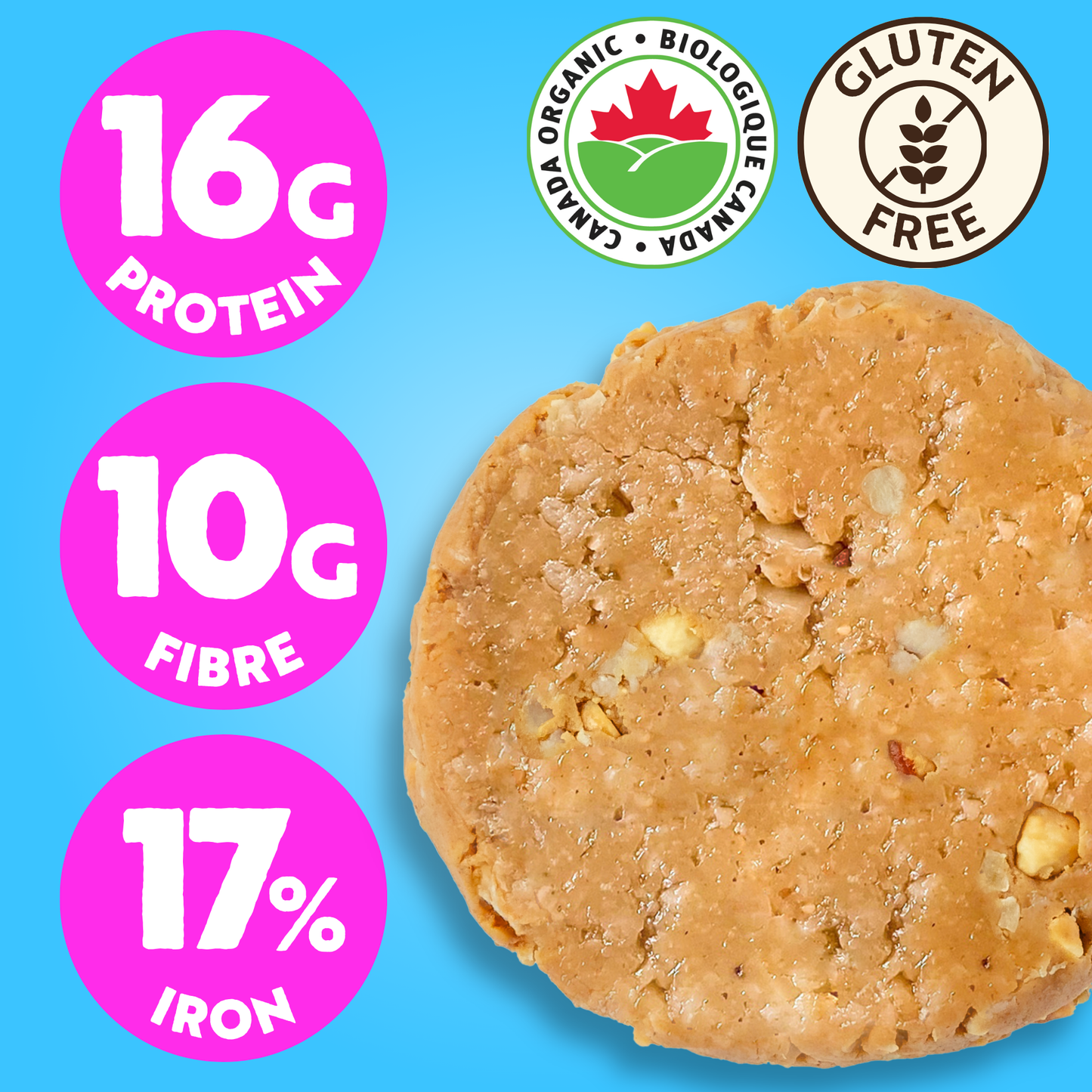 Peanut Butter Sea Salt Protein Cookie