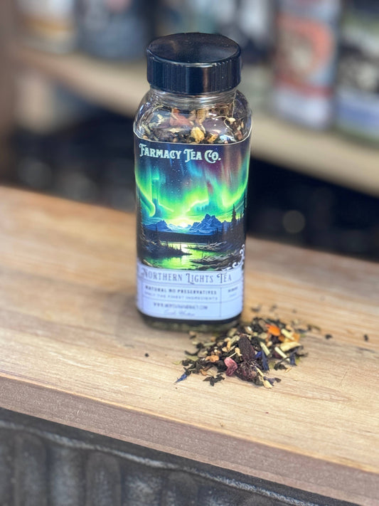 Northern Lights Aurora Borealis lively and lovely Tea a FAVE
