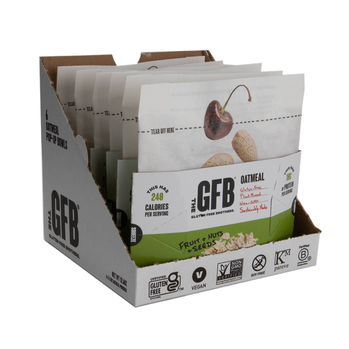 Fruit, Nuts & Seeds Protein Oatmeal Pop-Up Cup