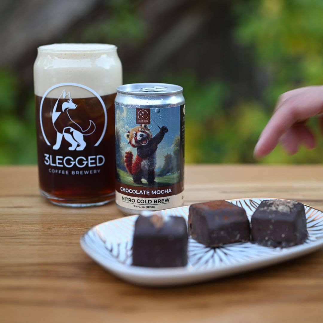 Chocolate Mocha Nitro Cold Brew Coffee 0-Sugar 0-Dairy