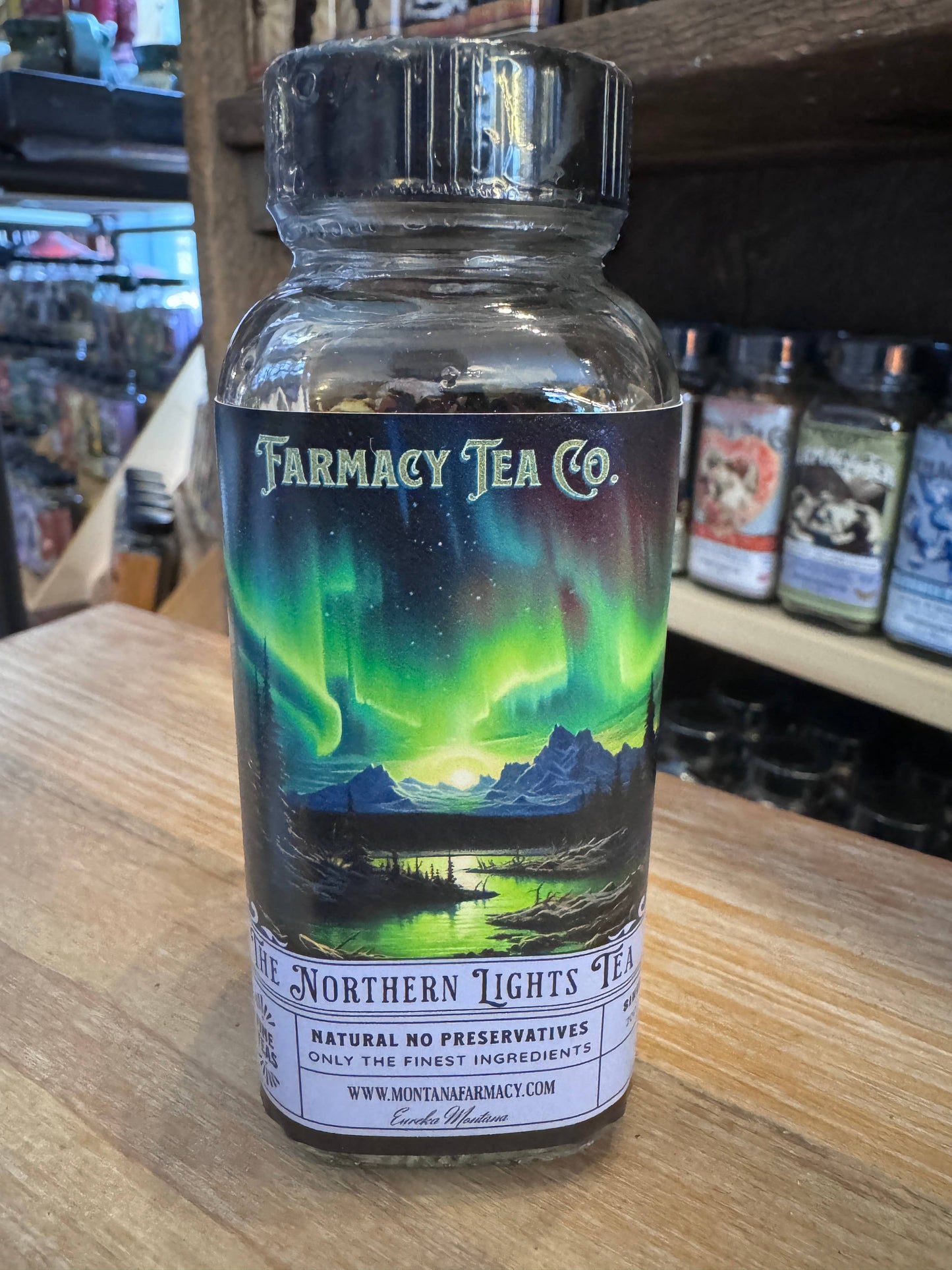 Northern Lights Aurora Borealis lively and lovely Tea a FAVE