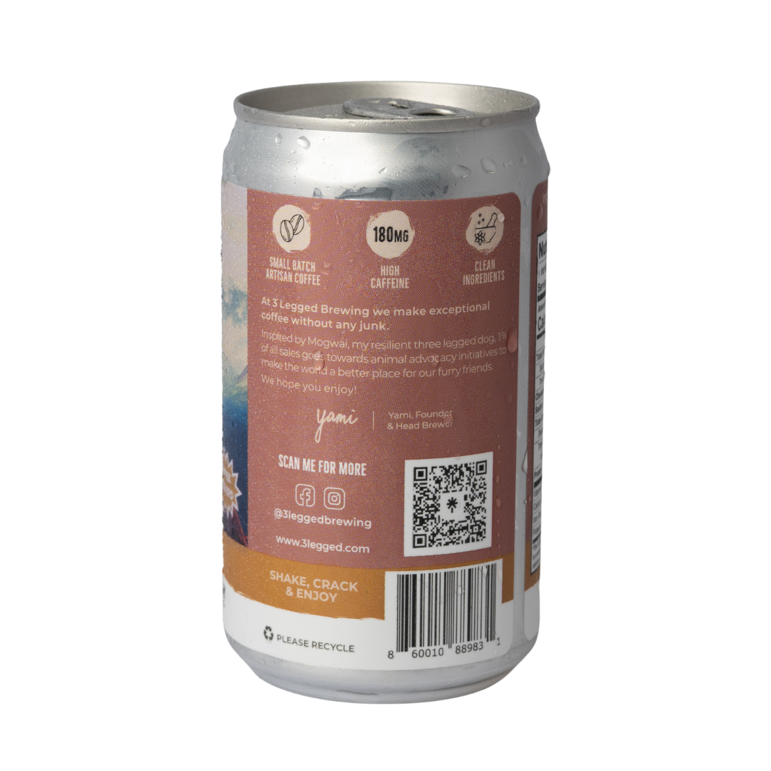 Caramel Nitro Cold Brew Coffee 0-Sugar 0-Dairy