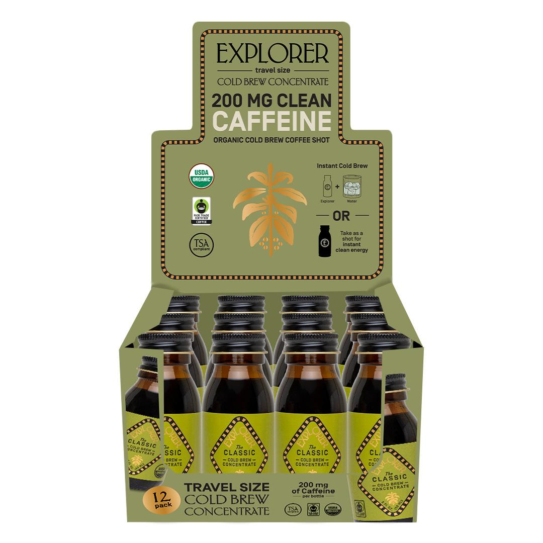 Classic Travel Cold Brew Concentrate | 12x 2oz Boxes | 8ct