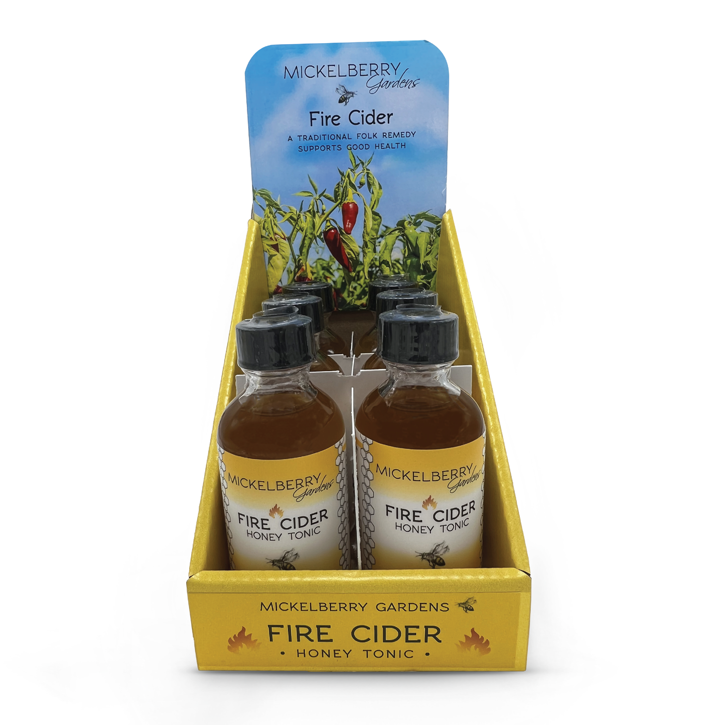 Fire Cider Display 2 oz (Pack of 6)